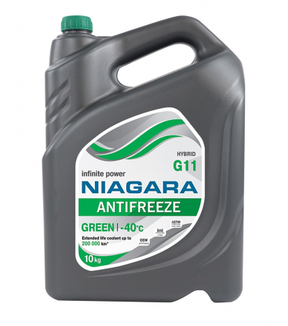 Антифриз NIAGARA GREEN-40 (10 кг)