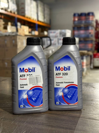 Mobil ATF 320  (1 литр(брак))