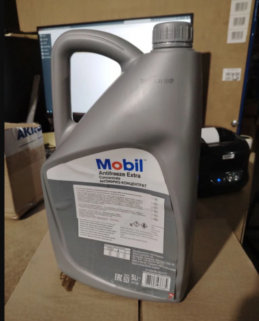 Mobil Antifreeze Extra (5 литров (брак))