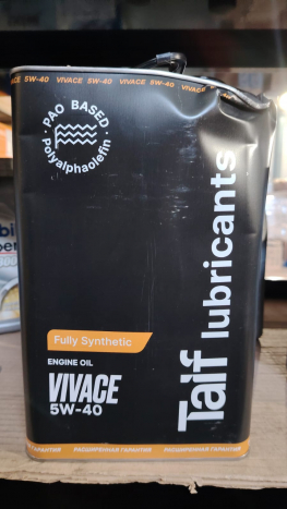 TAIF VIVACE 5W-40  (4 литра (black) брак)))