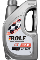 Масло Rolf GT 5/30 SN/CF синтетическое пластик (4 литра (пластик))