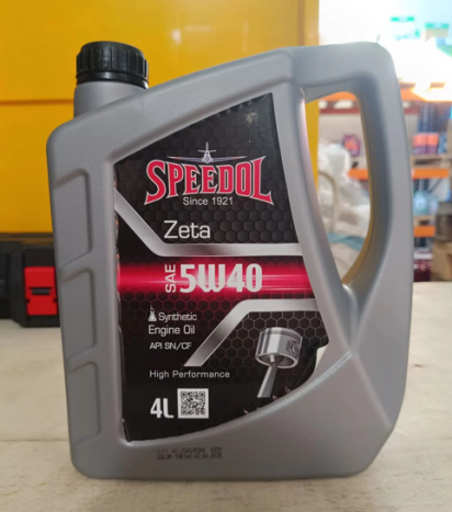 Масло моторное SPEEDOL ZETA 5W40 FULL SYNTHETIC SN / CF (4 литра (брак))