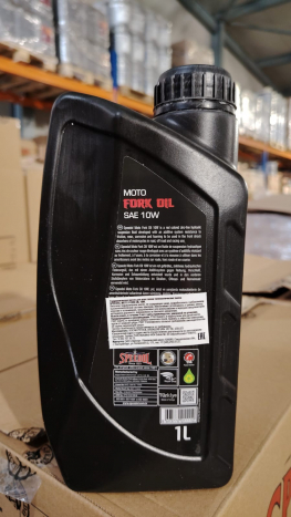Вилочное масло SPEEDOL MOTO FORK OIL 10W (1 литр (брак))
