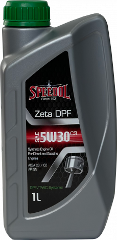 Масло моторное SPEEDOL ZETA 5W30 C3 (DPF) API SN (1 литр)