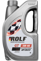 Масло Rolf GT 5/40 SN/CF синтетическое пластик (4 литра (пластик))