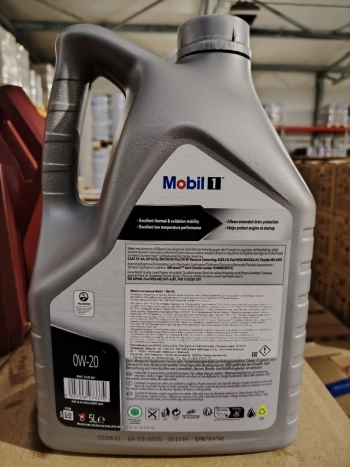 Mobil 1 0W-20 (5 литров (брак))