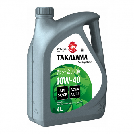 Моторное масло Takayama 10w-40 API SL/ CF полусинтетическое