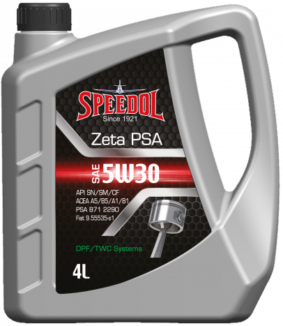 Масло моторное SPEEDOL ZETA PSA 5W30 ACEA C2 SN / CF (DPF) (4 литра)