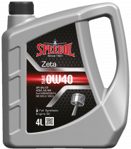 Масло моторное SPEEDOL ZETA 0W40 FULL SYNTHETIC SN / CF (4 литра)