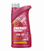 Масло моторное Mannol 5w30 син. Energy Premium 1л, (пластик)