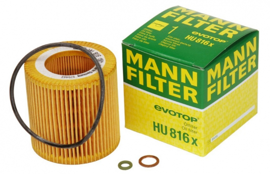 Фильтр масляный (вставка) Mann HU816X