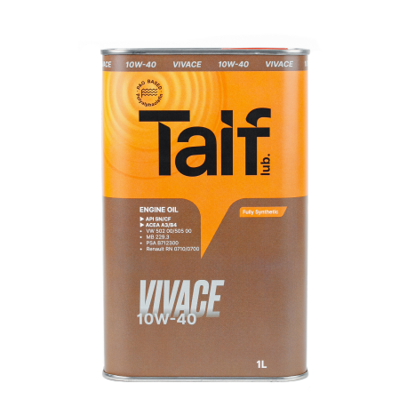 TAIF VIVACE 10W-40 SN (1 литр (black))
