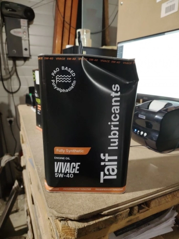 TAIF VIVACE 5W-40  (4 литра (black) брак)))