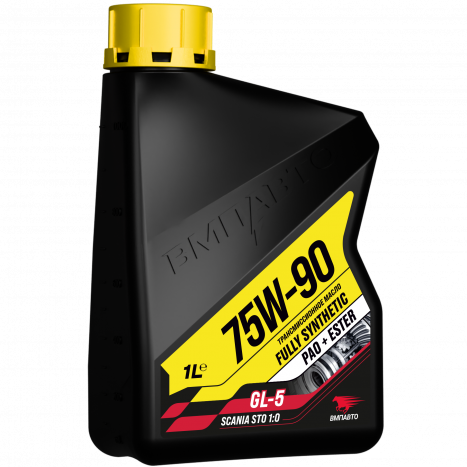 МС Масло трансмиссионное ВМПАВТО 75W-90 GL-5 (1л)