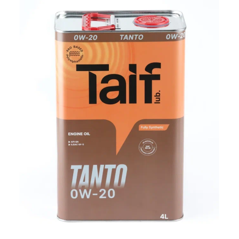 TAIF TANTO 0W-20 SN, GF-5 (4 литра)