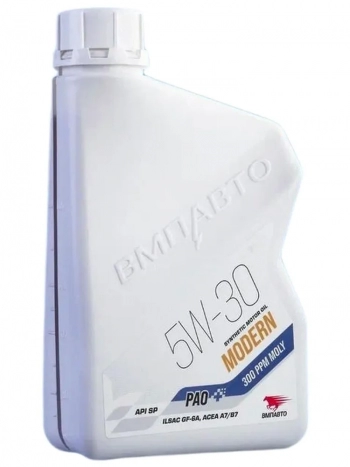 Масло моторное ВМПАВТО Modern 5w30 (A7/B7, GF-6A, SP), 1 литр