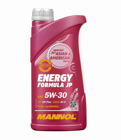 Масло моторное Mannol 5w-30 син. Energy Formula JP 1л, (пластик)