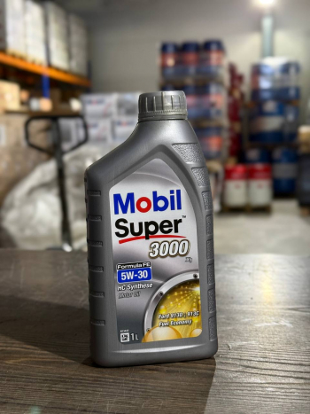 Mobil SUPER 3000 X1 Formula FE 5W-30   (1 литр(брак))
