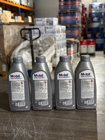 Mobil Brake fluid DOT 4 (1 литр(брак))