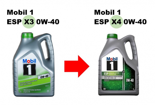 Mobil 1 ESP X4 0W-40 (5 литров)