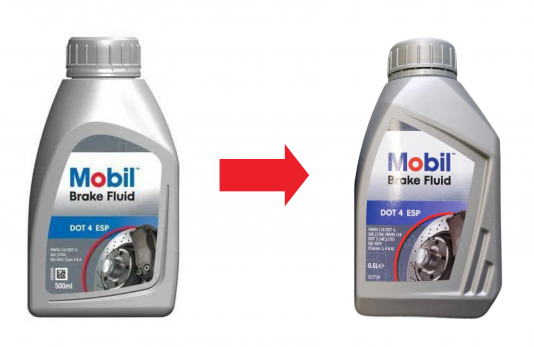 Mobil Brake fluid DOT 4 ESP (0,5 л.)