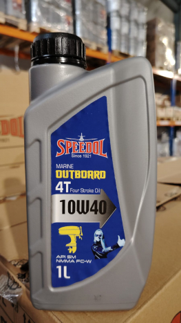 Масло моторное SPEEDOL MARINE OUTBOARD 4T 10W40 (1 литр (брак))