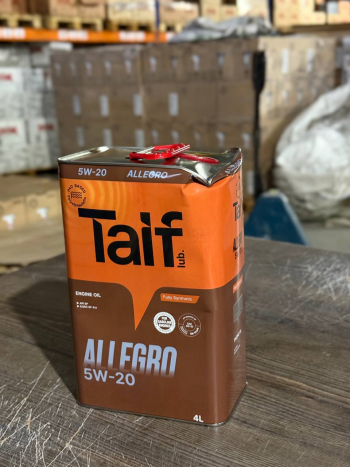 TAIF ALLEGRO 5W-20 SP, GF-6 (4 литра(брак))