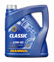 Масло моторное Mannol 10w40 П/С Classic 4л, (пластик)