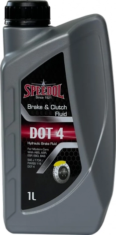 Тормозная жидкость SPEEDOL BRAKE & CLUTCH FLUID DOT 4 (1 литр)