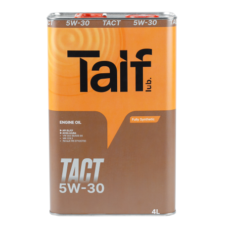 TAIF TACT 5W-30 SL/CF, A3/B4 (4 литра)