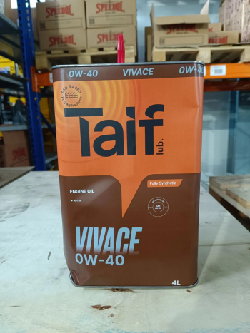 TAIF VIVACE 0W-40 SN (4 литра (брак))